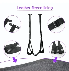 BDSM Sex Swing Hanging Door Handcuffs Bondage Adult SM Sex Toy for Couple Hot US - Picture 1 of 6