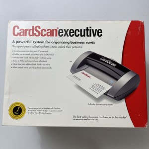 CardScan Executive 700C Business Card Scanner USB - In Original Box