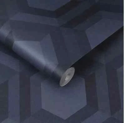 Wallpaper Graham & Brown Thales Aqueous - Blue #112201 (One Double Roll) - Image 1 of 2