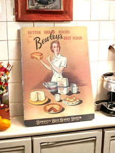 Better Bread Foods With Bewleys Best Flour Vintage Cookbook MCM 1940s Baking - Imagen 1 de 3