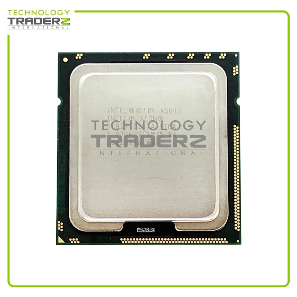 LOT OF 4 SLBZ7 Intel Xeon X5647 Quad-Core 2.93GHz 12MB 130W Processor Pulled - Image 1 of 1