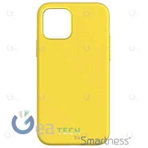 COVER IN SILICONE PER APPLE IPHONE 15 PRO MAX CUSTODIA SOFT TOUCH ROVI GIALLO - Foto 1 di 1