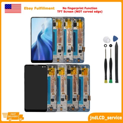 Pantalla táctil LCD para Samsung Galaxy S10+ Plus G975U S10 G973 S8 S9 Plus Foto 1 de 3