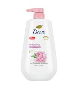 Dove Renewing Liquid Body Wash with Pump Peony & Rose Oil, 30.6 oz, Smooth Skin - Picture 1 of 4