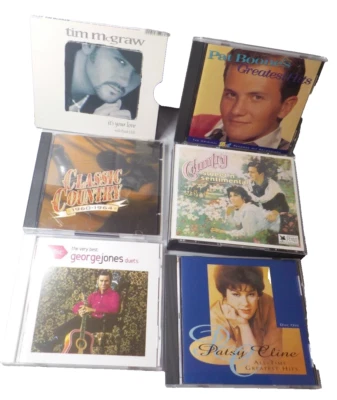 Readers Digest Country Sweet N Sentimental cd lot of 6 title classic tim mcgraw - Image 1 of 4