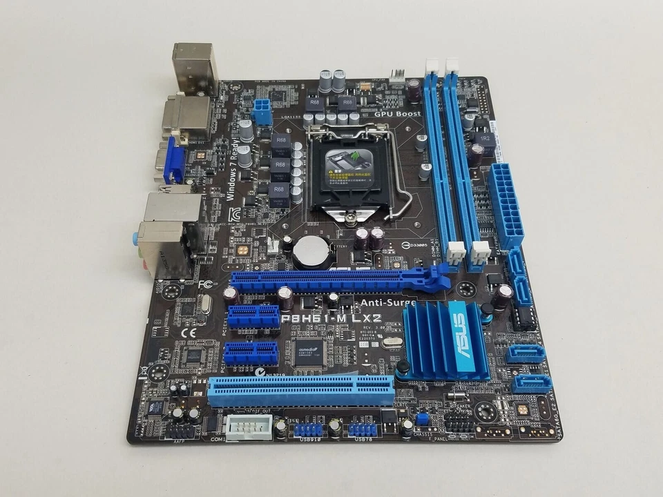 SCHEDA MADRE ASUS P8H61-M LX2  STOCK SOCKET 1155 CON I/O - Immagine 1 di 1