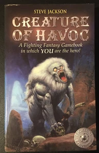 CREATURE OF HAVOC Fighting Fantasy #4 2002 Steve Jackson Wizard Books VG - Bild 1 von 8
