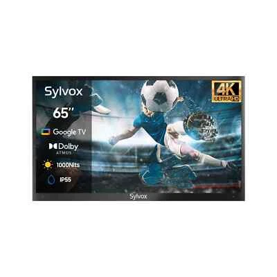 65" TV Exterior Google TV 4K UHD Dolby Atmos IP55 Impermeable 1000nit Foto 1 de 4