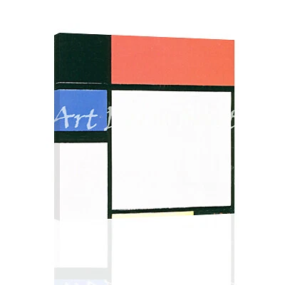 Foxtrot B-Mondrian - - CANVAS OR PRINT WALL ART - Image 1 of 2
