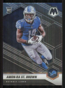 2021 Panini Mosaic #328 Amon-Ra St. Brown RC - Imagen 1 de 2
