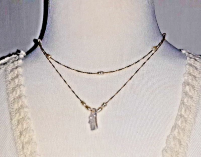 Baroque Real Cultured Pearls, Two 15" /16"Necklaces by Zara Signed NWOT — 第 1/4 张图片