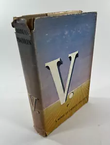 V Thomas Pynchon 1963 1st ed 3rd print HC DJ Book - Picture 1 of 9