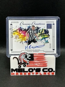 2023-24 Panini Impeccabile Harvey Barnes Creazioni su Tela su Card Auto #/99 - Foto 1 di 2