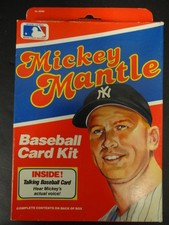1989 Mickey Mantle Baseball Card Kit NIB