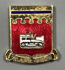 US Army 827th Engineer DUI DI Unit Crest CB NHM Foreign Made