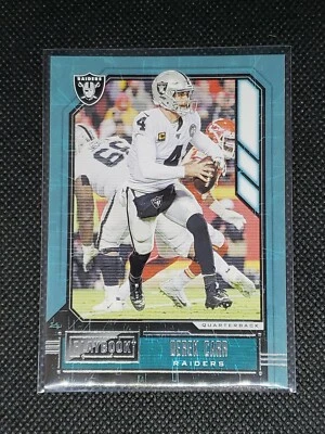 2020 Panini Playbook DEREK CARR #6 Las Vegas Raiders - Image 1 of 2