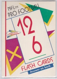 Tarjeta flash coleccionable de fútbol americano Pacific 1991 Don Mosebar #96 - Imagen 1 de 2