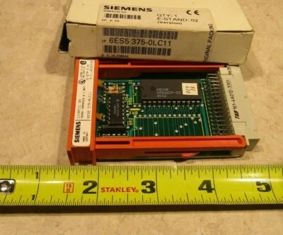 SIEMENS 6ES5 375-0LC11, MEMORY SUBMODULE, S5 375 2K EEPROM, F0367 - Image 1 of 3