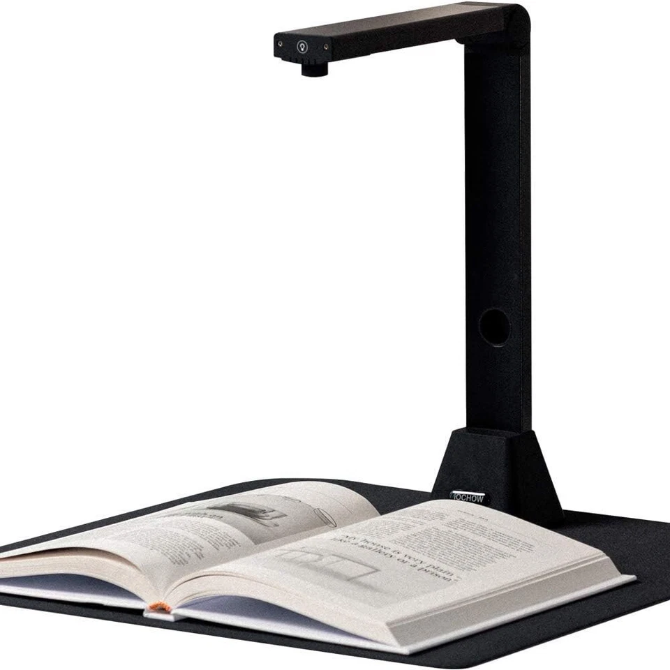 iOChow S5 Document Camera & Book Scanner 22MP capture HD  Portable OCR Flatten  - Image 1 of 4