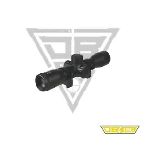 DB TAC INC 4X32 Archery Multi Range Red Green Reticle Color Scope With Rings - Picture 1 of 6