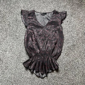 Isabel Marant Etoile Printed Smock Too Sz 10UK 6US M Butterfly Stars Romantic - Picture 1 of 12