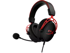 HyperX Cloud Alpha - Casque gaming (noir-rouge) - Photo 1 sur 10