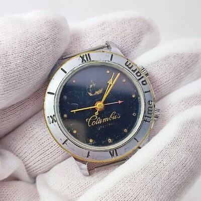 ⭐Vintdge Soviet watch Poljot Columbus signal mechanical alarm 26121 made in USSR - Image 1 of 4