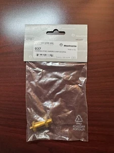 Manfrotto 037 Reversible Short Stud, with 3/8" & 1/4"-20 Threads (Brass) - Picture 1 of 1