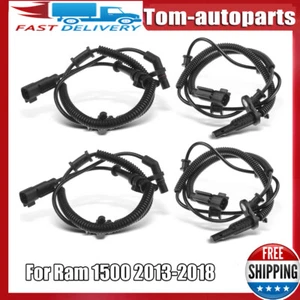 4pcs Front and Rear ABS Wheel Speed Sensor For Ram 1500 2013-2018 1500 Classic - Picture 1 of 24