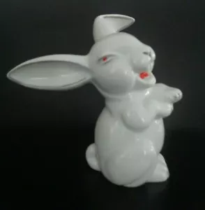 Rosenthal lachender Hase bemalt, ältere Ausführung, größe ca. 16cm, RAR - Bild 1 von 8