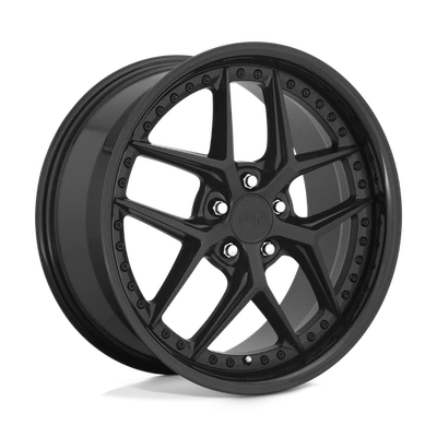 Rueda 19x8,5 Nicho M226 NEGRO BRILLANTE NEGRO MATE 5x120 (35 mm) Foto 1 de 4