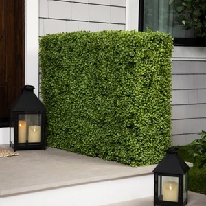 Northlight Double Sided Artificial Boxwood Hedge - 38" - Picture 1 of 7