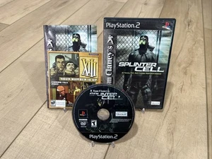 Splinter Cell - Sony PlayStation 2 komplett mit Handbuch und Einsatz getestet funktioniert - Bild 1 von 3