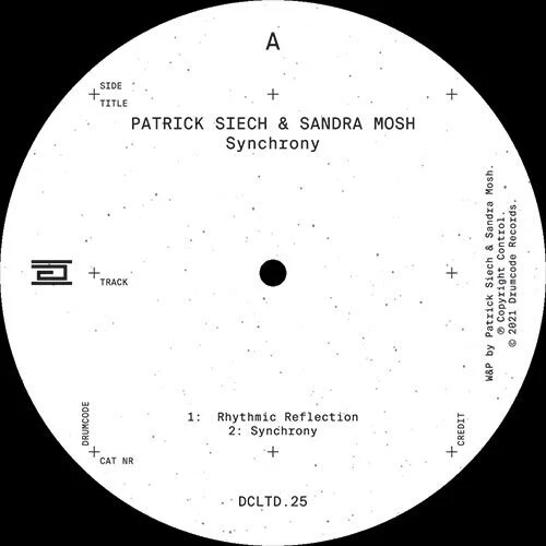 Siech,Patrick / Mosh,Sandra - Synchrony [Used Very Good 12" Vinyl] Extended Play - Image 1 of 1
