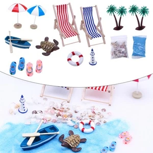 Miniatur-Strandkorb und Sand-Set verleihen jeder Umgebung einen tropischen Touch - Bild 1 von 9