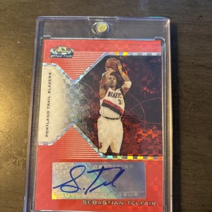 2004-05 Finest Sebastian Telfair Refractor X Fractors Red Auto RC #3/59 - Picture 1 of 6