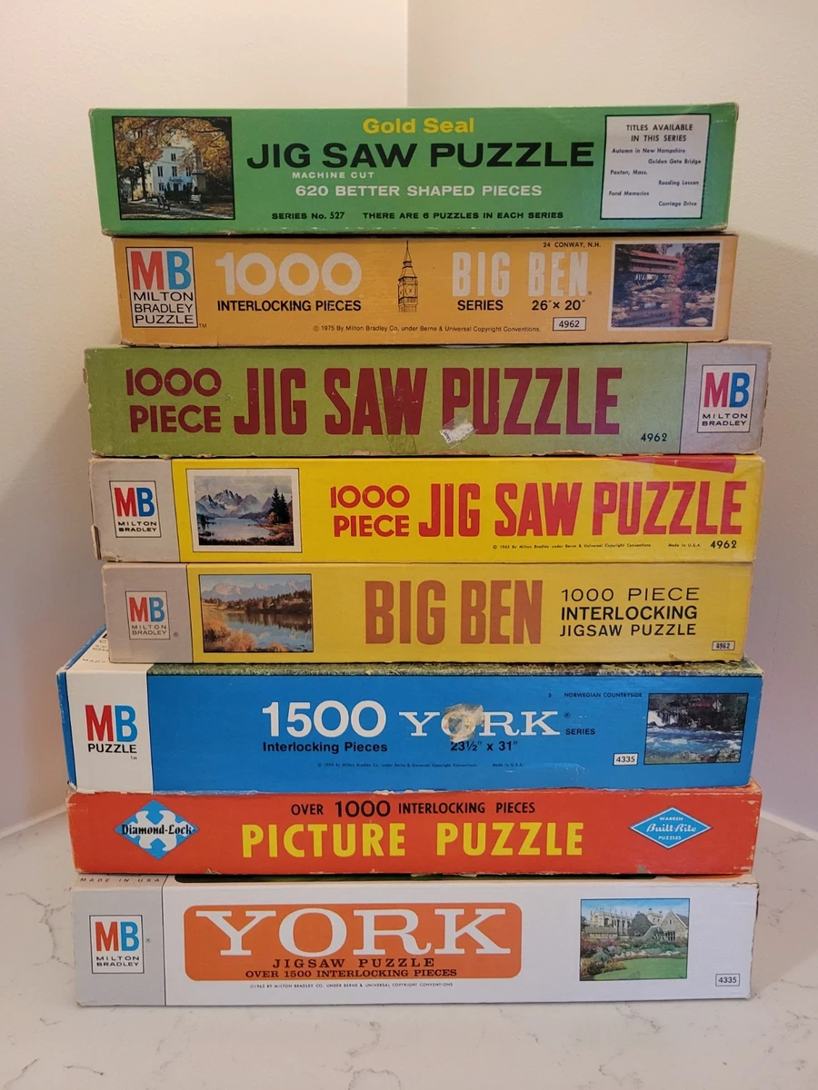 即購入可☆未開封MILTON BRADLEY ジグソーパズル1971年アメリカ製 即購入可☆未開封MILTON BRADLEY ジグソーパズル1971年アメリカ製