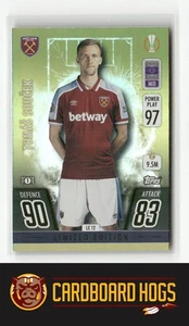 2021-22 Match Attax Champ Europa Lg #LE12 Tomas Soucek West Ham Limited Ed - Picture 1 of 2