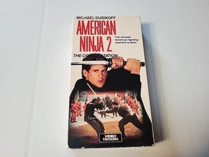American Ninja 2 - The Confrontation VHS 1990 Video Treasures - Picture 1 of 6