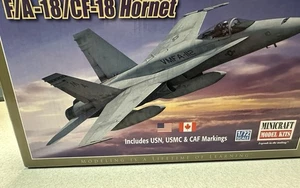 F/A-18/CF-18 Hornet MINICRAFT MODEL KITS 11652 1/72 Scale, New In Open Box - Bild 1 von 7