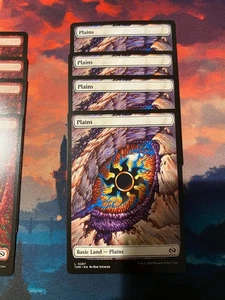 MTG Tarkir Dragonstorm Dragon Eye Plains x 4 - Picture 1 of 1