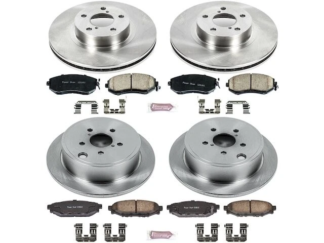 Kit de pastillas de freno y rotor delanteras y traseras para 11, 13-16 Subaru BRZ Impreza FY22Y1 Foto 1 de 1