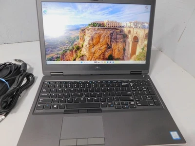 Dell Precision 7540 15.6"  i9-9880H 2.30GHz 32GB RAM 512GB NVMe SSD  Win11P - Image 1 of 4