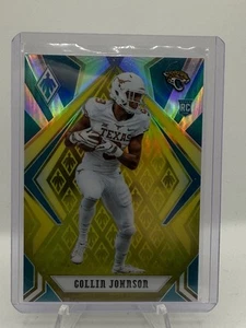 Collin Johnson 2020 Panini Phoenix Rookie Yellow /75 #174 Jaguars - Foto 1 di 2