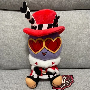 Hazbin Hotel Valentino Sitting Plush Toy Doll 20cm Round One Limited 2025 NEW FS - Picture 1 of 1