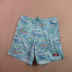 Vineyard Vines Shorts Mens Small Adult Pockets Swimwear Surfer Swim Blue - Picture 1 of 10