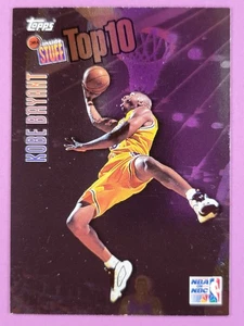 Kobe Bryant 1997-98 Topps Inside Stuff Top 10 IS9 Los Angeles Lakers Insert - Bild 1 von 4