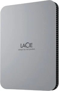 Seagate Lacie STLP1000400 1TB Portable External USB Hard Drive Silver 2.5 MAC PC - Picture 1 of 2