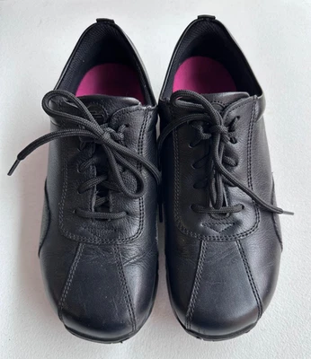 Footprints By Birkenstock Chesterfield Shoes Black SZ EU 39  US 7 Comfort Shoe - Image 1 of 4