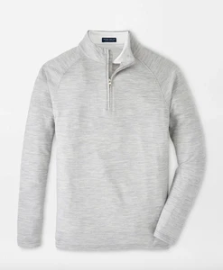 Peter Millar Excursionist Flex Heathered Pullover 1/4 Zip Wool Blend XL NWT - Picture 1 of 1